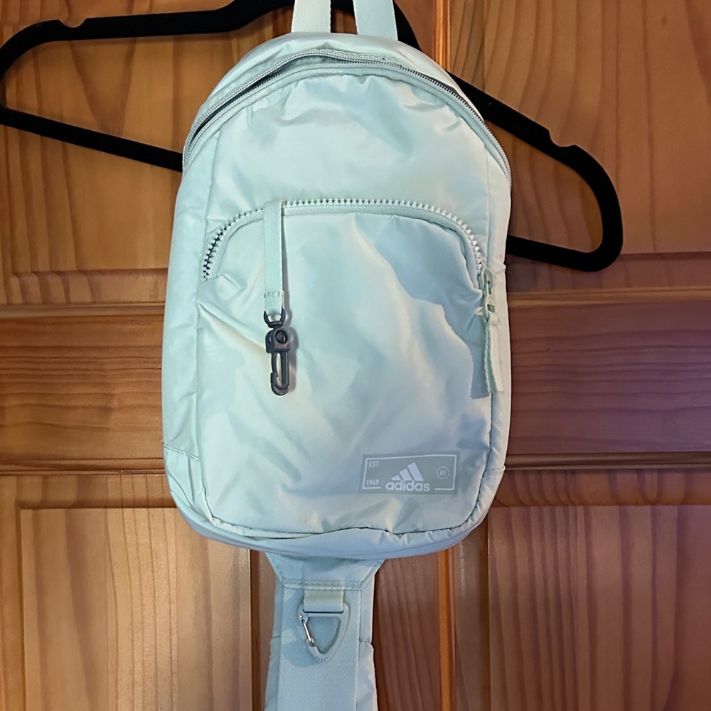 Adidas Belt Bag in Light Blue